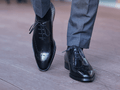 Article # 5047 Black oxford shoes