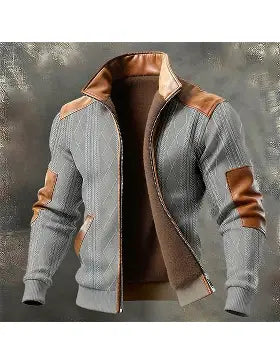 CLICK TO BUY ARTICLE #5031  Men's Winter Coat Fleece Jacket Casual Jacket Casual Daily Thermal Warm Jacquard Pocket Fall Winte
