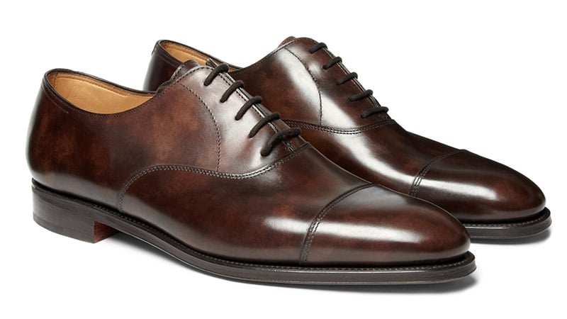 Article # 5048 Burgundy Oxford Shoes